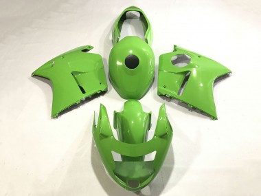 Custom 1996-2007 Honda CBR1100XX Blackbird Motorcycle Fairings - Green
