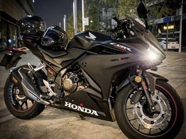 2019-2021 Honda CBR500R Motorcycle Fairings - Matte Black