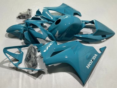 Custom 2002-2013 Honda VFR 800 Motorcycle Fairings - Teal Blue