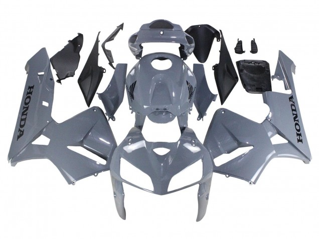 2005-2006 Honda CBR600RR Motorcycle Fairings - Grey Black