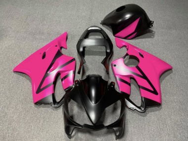 Custom 2001-2003 Honda CBR600 F4i Motorcycle Fairings - Pink Matte Black