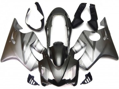 Custom 2004-2007 Honda CBR600 F4i Motorcycle Fairing - Silver Grey