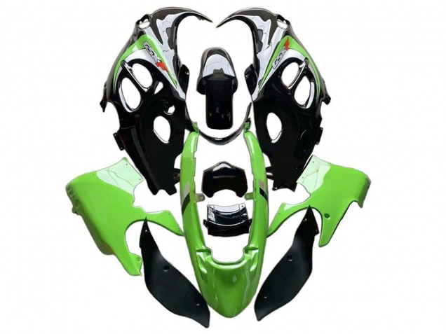 2004-2006 Suzuki GSX600F/GSX750F Motorcycle Fairings - Green Black