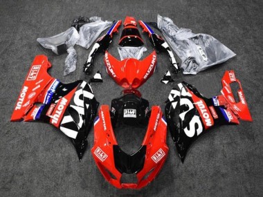 Custom 2017-2024 Suzuki GSXR1000 Motorcycle Fairings - Red White Blue Black Motul