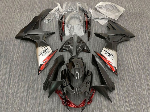 2011-2024 Suzuki GSXR 600 / GSXR 750 Motorcycle Fairings - Black Silver Red Matte Black