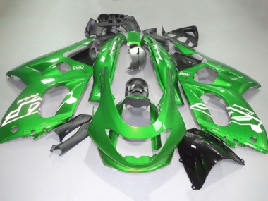 Custom 1996-2007 Yamaha YZF600R Thundercat Motorcycle Fairings - Green White