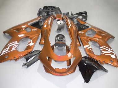 Custom 1996-2007 Yamaha YZF600R Thundercat Motorcycle Fairings - Orange White
