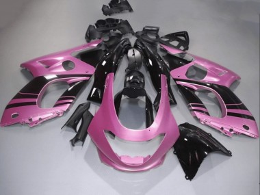 Custom 1996-2007 Yamaha YZF600R Thundercat Motorcycle Fairings - Pink Glossy Black