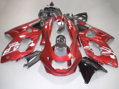 Custom 1996-2007 Yamaha YZF600R Thundercat Motorcycle Fairings - Red White