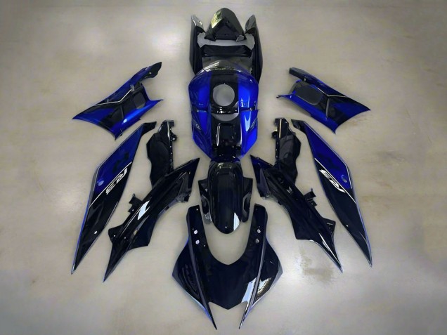 2019-2021 Yamaha YZF R3/R25 Motorcycle Fairings - Blue Glossy Dark Blue