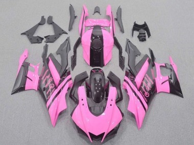 Custom 2022-2024 Yamaha YZF R3/R25 Motorcycle Fairings - Pink Black