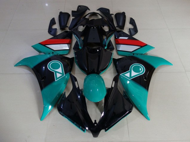 2009-2011 Yamaha YZF 1000 R1 Motorcycle Fairings - Light Blue Glossy Black White Red
