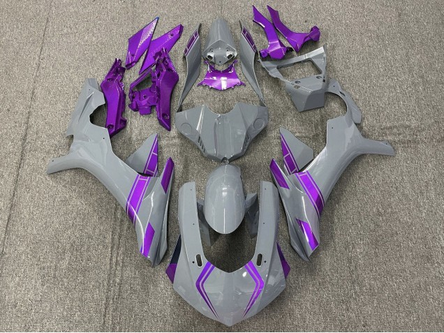 2015-2019 Yamaha YZF 1000 R1 Motorcycle Fairings - Nardo Grey Purple