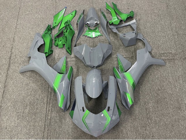 2015-2019 Yamaha YZF 1000 R1 Motorcycle Fairings - Nardo Grey Green