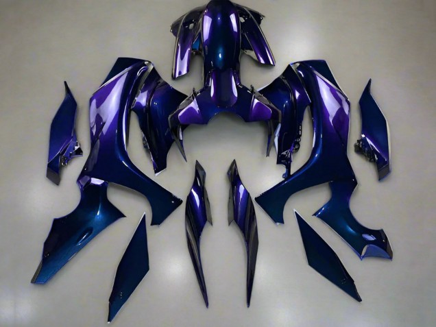 2020-2025 Yamaha YZF 1000 R1 Motorcycle Fairings - Blue Purple Chameleon