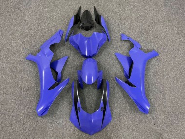 Custom 2020-2025 Yamaha YZF 1000 R1 Motorcycle Fairings - Blue Glossy Black