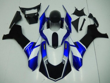 Custom 2020-2025 Yamaha YZF 1000 R1 Motorcycle Fairings - Blue White Black