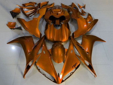 Custom 2004-2006 Yamaha YZF 1000 R1 Motorcycle Fairings - Orange