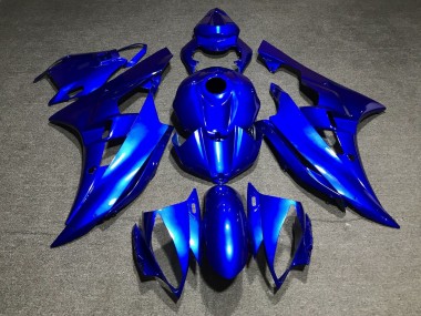 Custom 2006-2007 Yamaha YZF R6 Motorcycle Fairing - Blue