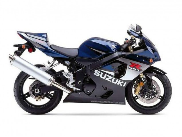 2004-2005 Suzuki GSXR 600 / GSXR 750 Motorcycle Fairings - Dark Blue