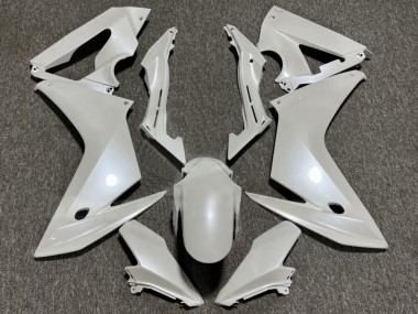 Custom 2014-2016 Honda CBR650F Motorcycle Fairings - Glossy Pearl White