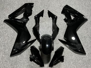 Custom 2014-2016 Honda CBR650F Motorcycle Fairings - Glossy Black