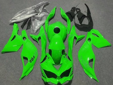 Custom 2019-2025 Kawasaki ZX4R ZX-4RR Motorcycle Fairings - Green