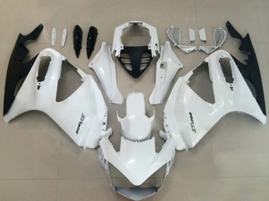 Custom 2002-2016 Honda ST1300 Motorcycle Fairings - White Black