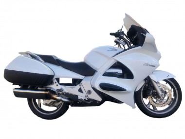 Custom 2002-2016 Honda ST1300 Motorcycle Fairings - Pearl White