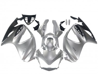 Custom 2002-2016 Honda ST1300 Motorcycle Fairing - Silver Matte Black