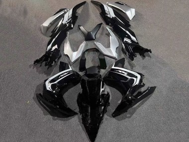 Custom 2022-2024 Honda ADV160 Motorcycle Fairings - Silver Glossy Black