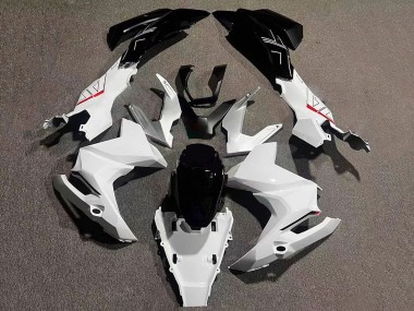 Custom 2022-2024 Honda ADV160 Motorcycle Fairings - White Glossy Black