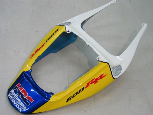 2005-2006 Blue White Yellow Rothmans Honda CBR600RR Motorcycle Fairings