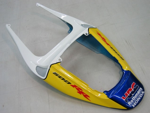 2005-2006 Blue White Yellow Rothmans Honda CBR600RR Motorcycle Fairings