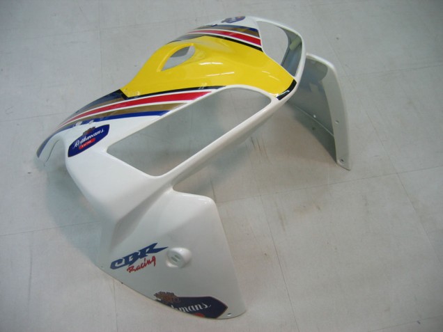 2005-2006 Blue White Yellow Rothmans Honda CBR600RR Motorcycle Fairings