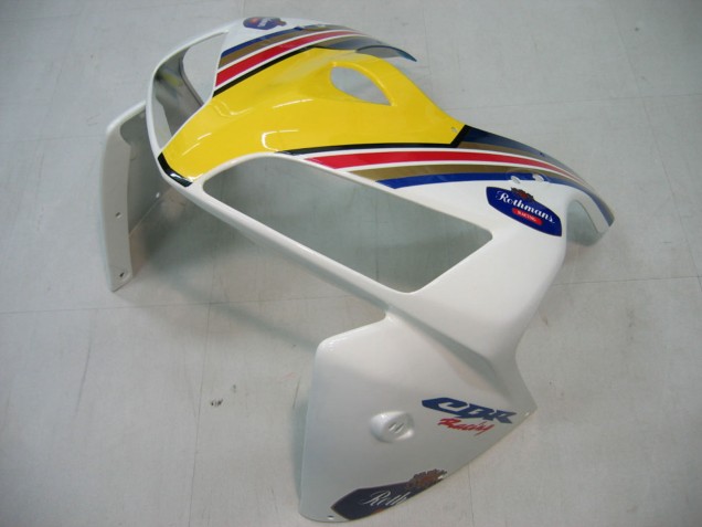 2005-2006 Blue White Yellow Rothmans Honda CBR600RR Motorcycle Fairings