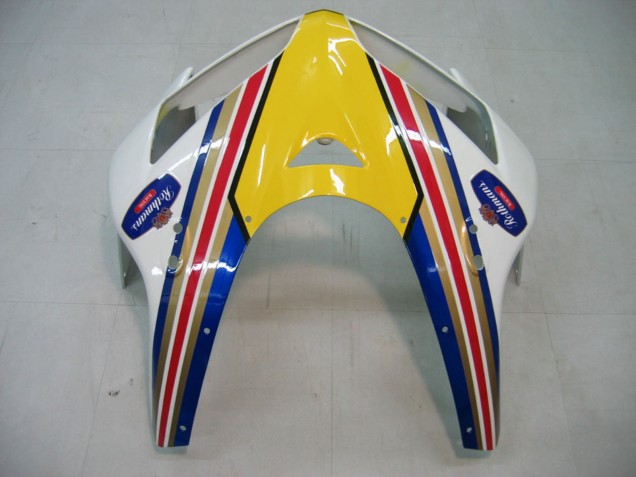 2005-2006 Blue White Yellow Rothmans Honda CBR600RR Motorcycle Fairings