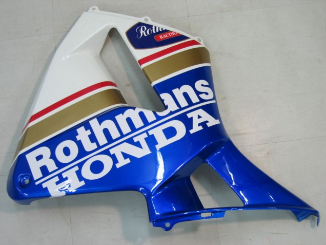2005-2006 Blue White Yellow Rothmans Honda CBR600RR Motorcycle Fairings