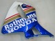 2005-2006 Blue White Yellow Rothmans Honda CBR600RR Motorcycle Fairings