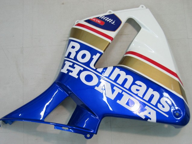 2005-2006 Blue White Yellow Rothmans Honda CBR600RR Motorcycle Fairings