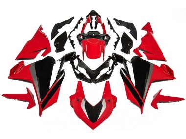 Custom 2022-2023 Honda CBR500R Motorcycle Fairings - Red Grey Black