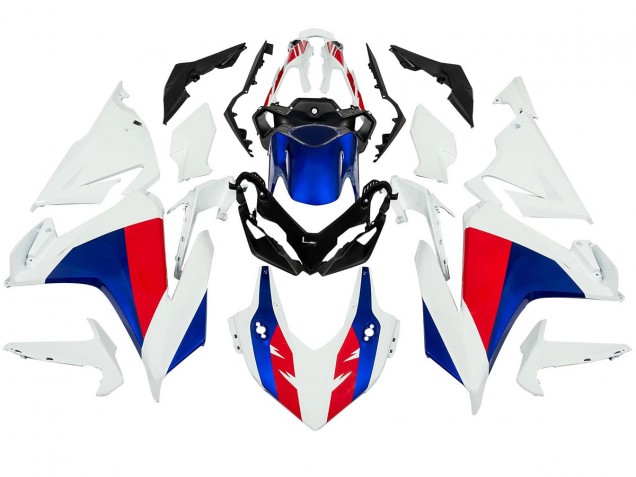 2022-2023 Honda CBR500R Motorcycle Fairings - White Red Blue