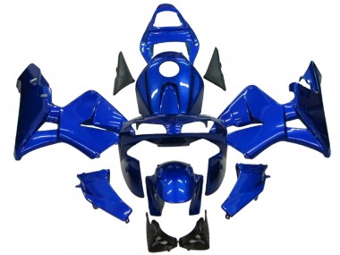 Custom 2003-2004 Honda CBR600RR Motorcycle Fairings - Light Blue