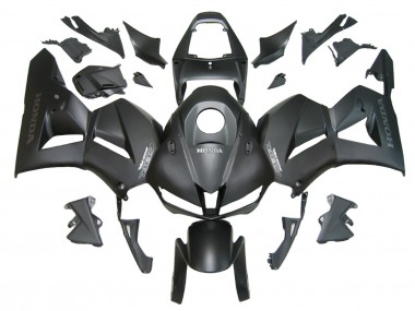 Custom 2013-2023 Honda CBR600RR Motorcycle Fairings - Matte Black