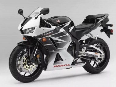 Custom 2013-2023 Honda CBR600RR Motorcycle Fairings - White Black