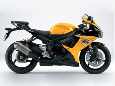 Custom 2011-2024 Suzuki GSXR 600/750 Motorcycle Fairings - Yellow