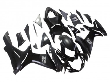 Custom 2011-2024 Suzuki GSXR 600/750 Motorcycle Fairings - Matte Black Glossy Black