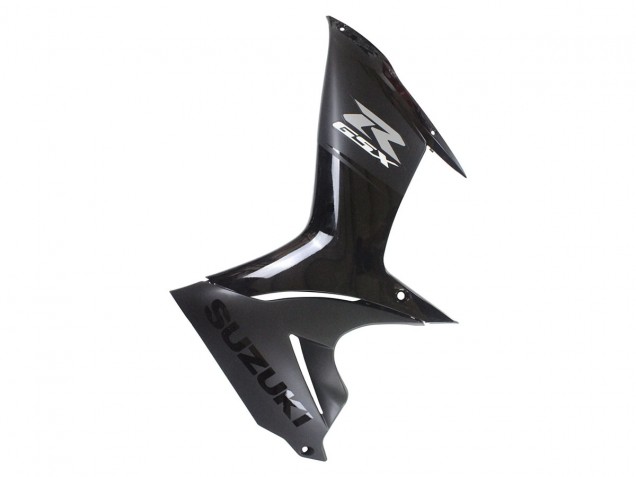 2011-2024 Suzuki GSXR 600/750 Motorcycle Fairings - Matte Black Glossy Black