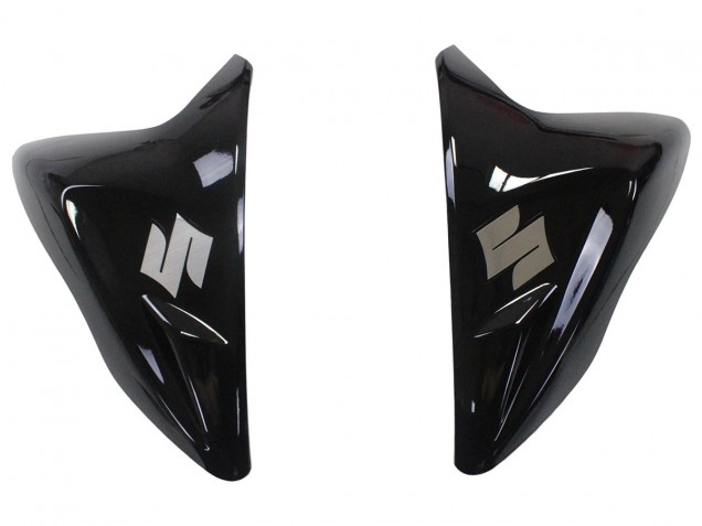 2011-2024 Suzuki GSXR 600/750 Motorcycle Fairings - Matte Black Glossy Black