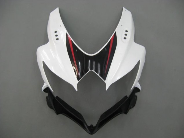 2008-2010 Suzuki GSXR 600/750 Motorcycle Fairing - White Blue Red